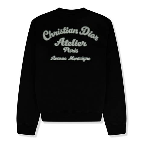 dior sweatshirt black and white|christian dior sweatshirt men.